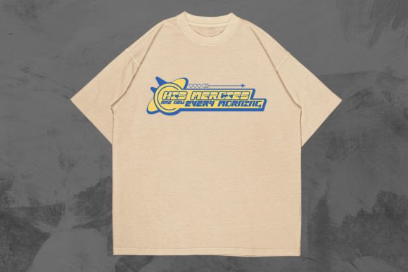 h1His Mercies Christian Y2K T-Shirt Graphics for Digital Sellers/h1