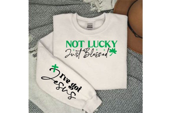 Not Lucky Just Blessed SVG: A Faith-Filled Graphic for T-Shirt Designs & Craft Creations
