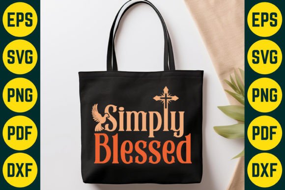 Simply Blessed Christian SVG T-Shirt: A Designer’s Review for Real Client Projects